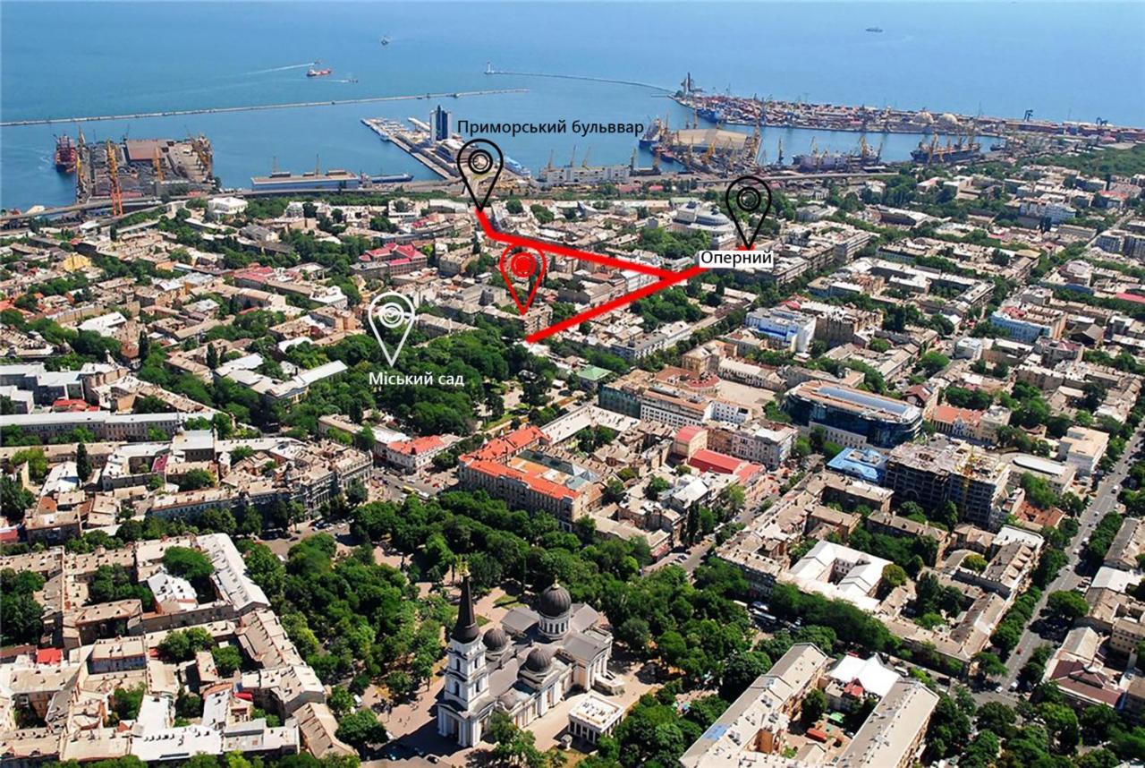 City Garden Apartments Є Інтернет Без Світла オデッサ エクステリア 写真